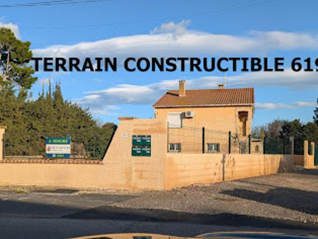Vente Terrain constructible 619 m2 Pezenas