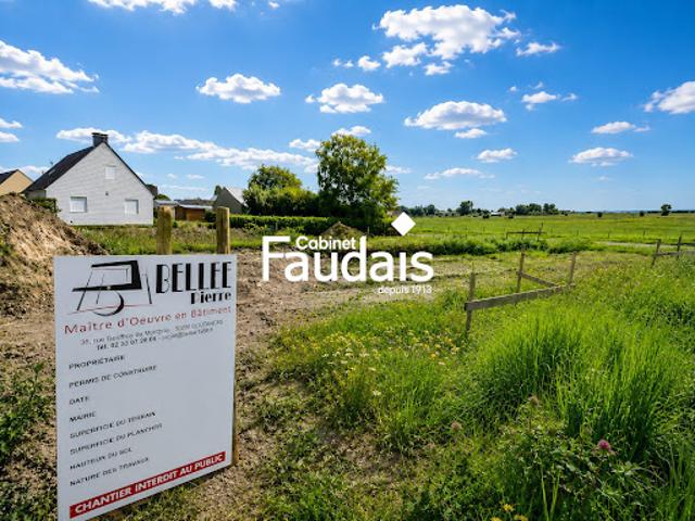 Vente Terrain constructible 613 m2 Blainville sur Mer