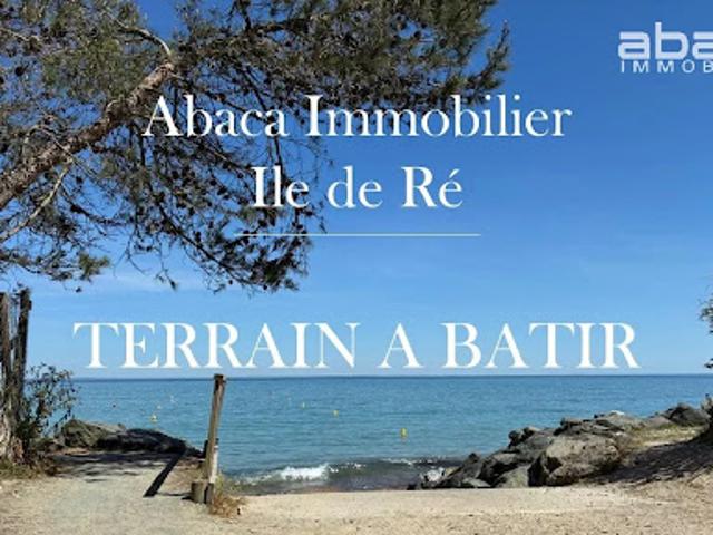 Vente Terrain constructible 625 m2 Le bois plage en re