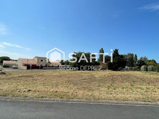 Vente Terrain constructible 631 m2 Saint Michel en l'Herm