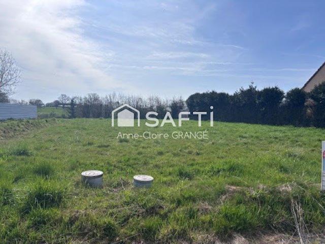 Vente Terrain constructible 698 m2 Montreuil le chetif