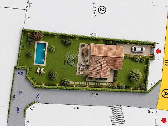 Vente Terrain constructible 704 m2 Saint Quentin la Poterie