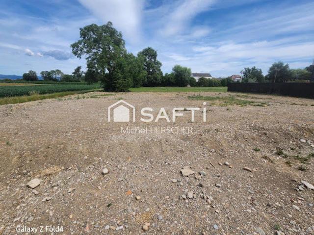 Vente Terrain constructible 700 m2 Porte du Ried