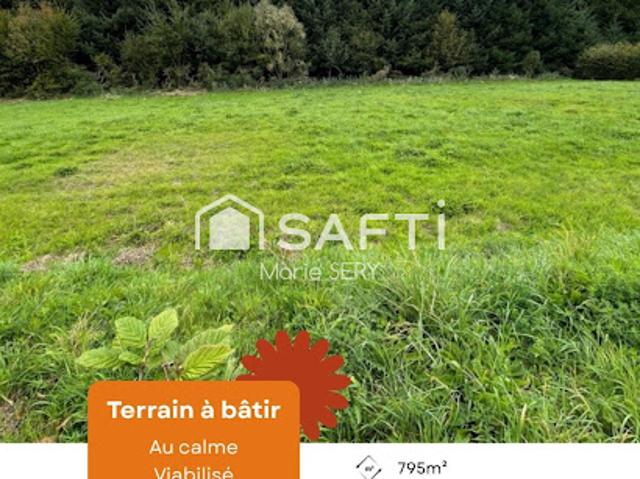 Vente Terrain constructible 795 m2 Saint Jacques sur Darnétal