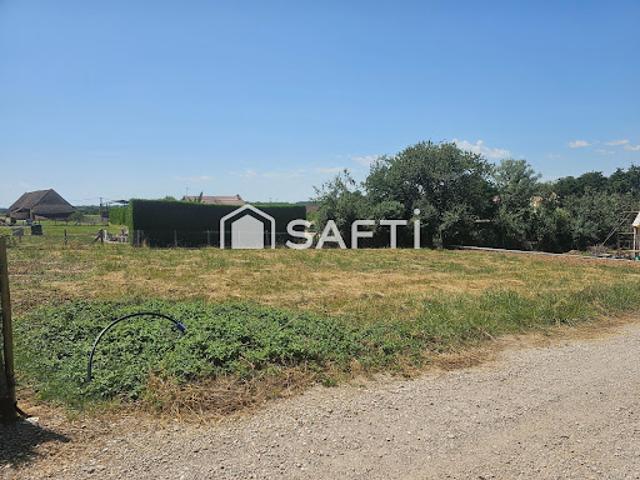Vente Terrain constructible 801 m2 L'Abergement Sainte Colombe