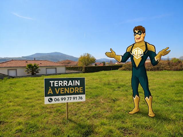 Vente Terrain constructible 859 m2 Les Martres de Veyre