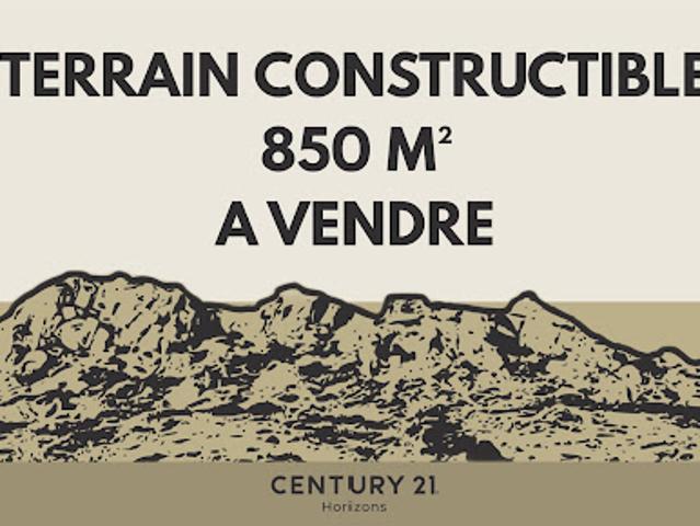 Vente Terrain constructible 850 m2 Mouriès