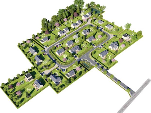 Vente Terrain constructible 887 m2 Saint Symphorien