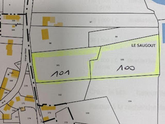 Vente Terrain constructible 9522 m2 Neuillay les Bois