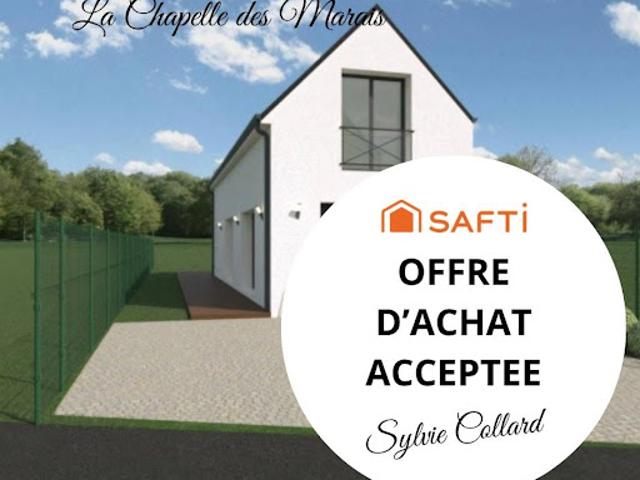 Vente Terrain constructible 965 m2 La Chapelle des Marais