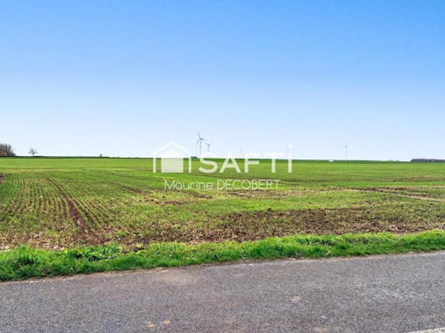 Vente Terrain constructible 970 m2 Heuringhem