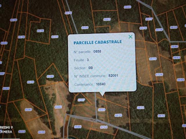 Vente Terrain de loisirs 0 m2 Féneyrols