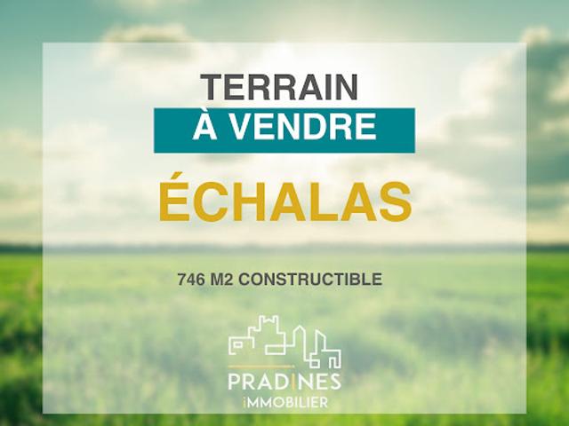 Vente Terrain constructible 0 m2 Echalas