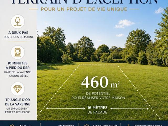 Vente Terrain La Varenne Saint Hilaire