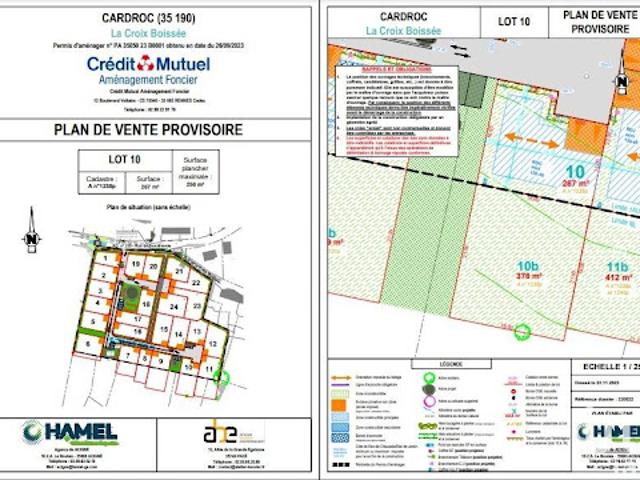 Vente Terrain 0 m2 Cardroc