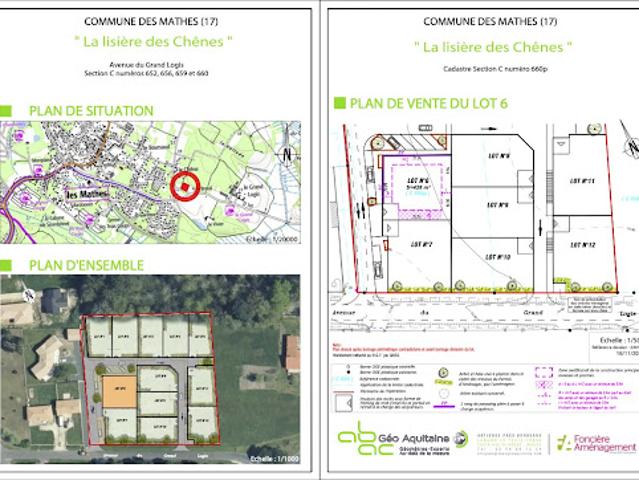 Vente Terrain 428 m2 Les Mathes