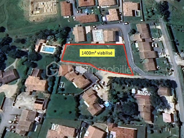 Vente Terrain 1400 m2 Saint Sulpice