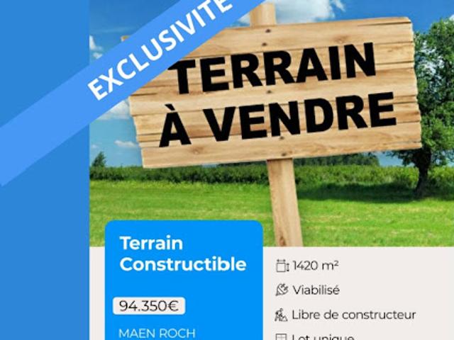 Vente Terrain 1420 m2 Saint Etienne en Coglès