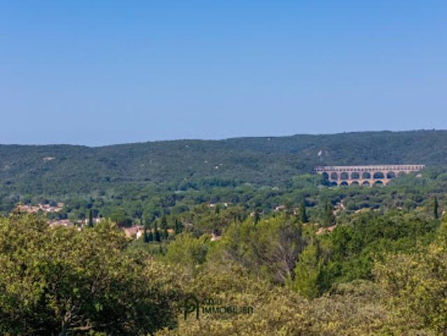 Vente Terrain 1500 m2 Castillon du Gard