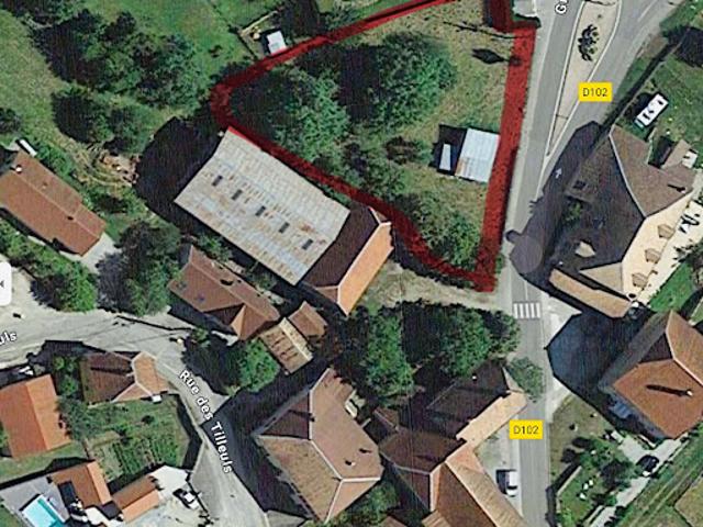 Vente Terrain 1500 m2 Montrond le Château