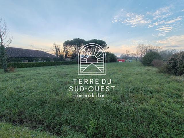 Vente Terrain 1540 m2 Saint Cricq du Gave