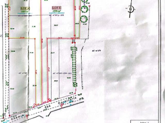 Vente Terrain 1556 m2 Etigny