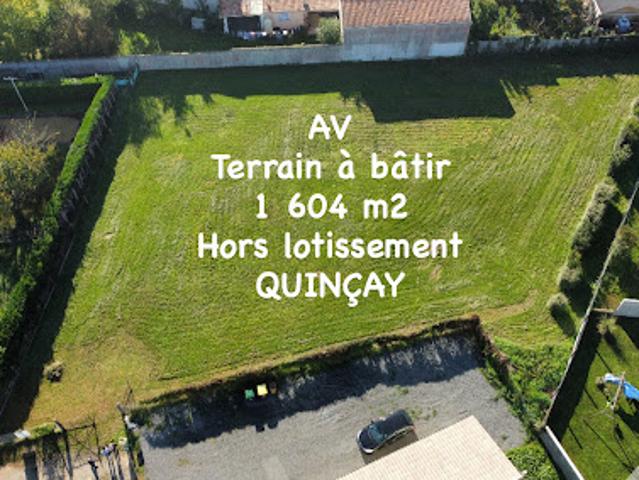 Vente Terrain 0 m2 Quinçay