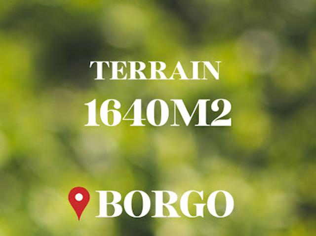 Vente Terrain 1639 m2 Borgo