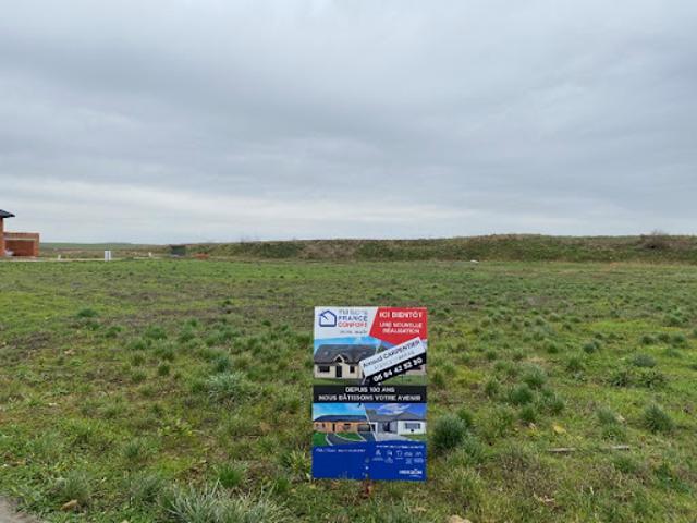Vente Terrain 1850 m2 Monchy au Bois