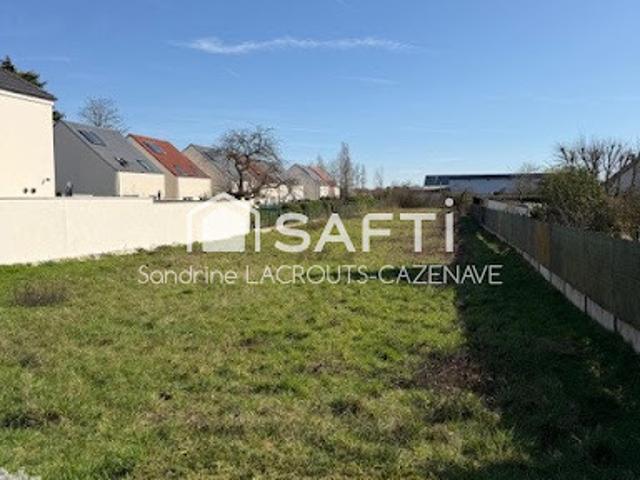 Vente Terrain 1870 m2 Ormes