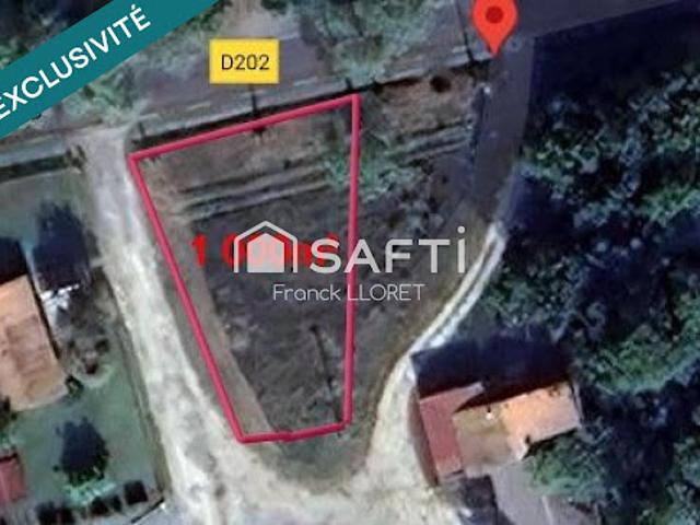 Vente Terrain constructible 1000 m2 Gaillan en Médoc