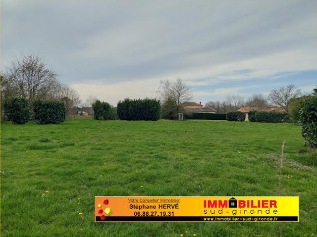 Vente Terrain 1000 m2 Sendets