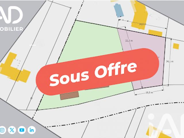 Vente Terrain 1030 m2 Fronton