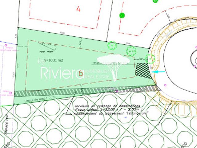 Vente Terrain 1031 m2 Cavalaire sur Mer