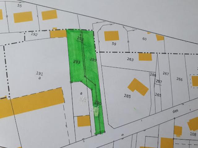 Vente Terrain 1044 m2 Chierry