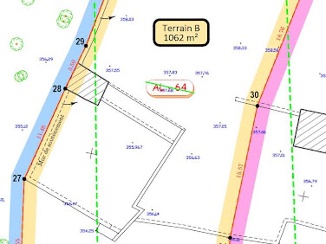 Vente Terrain 1050 m2 Saint Saturnin lès Apt