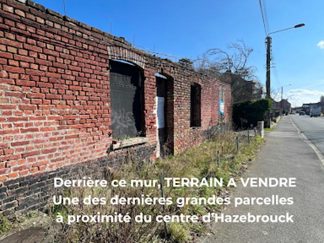 Vente Terrain 1072 m2 Hazebrouck