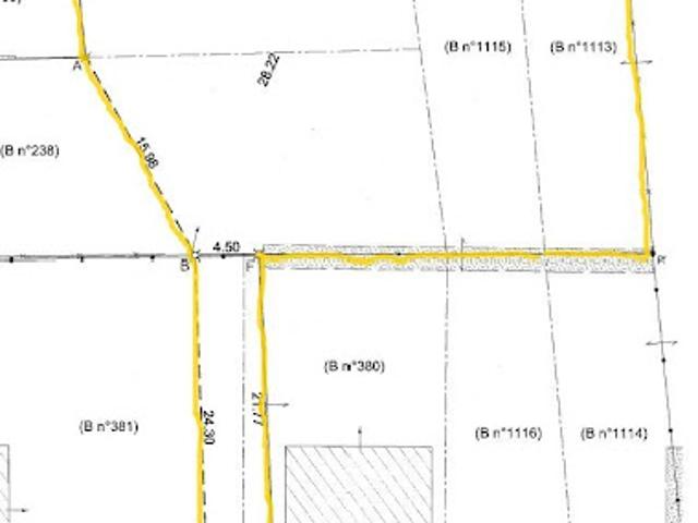 Vente Terrain 1085 m2 Ballay