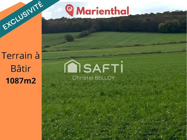 Vente Terrain 1087 m2 Barst