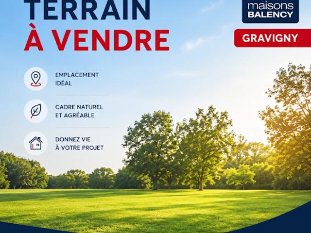 Vente Terrain 1089 m2 Vernon