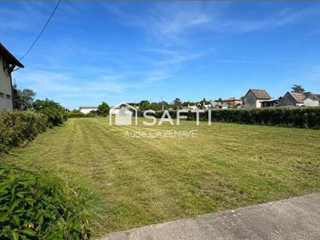 Vente Terrain 1100 m2 Sainte Bazeille