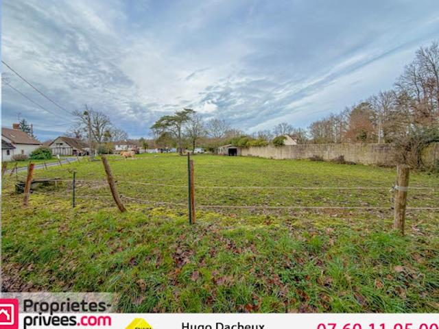 Vente Terrain 1106 m2 Theillay