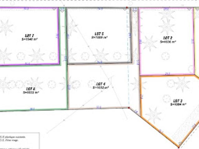 Vente Terrain 1120 m2 Langon