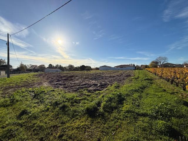 Vente Terrain 1130 m2 Cussac Fort Médoc