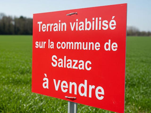 Vente Terrain 1139 m2 Salazac