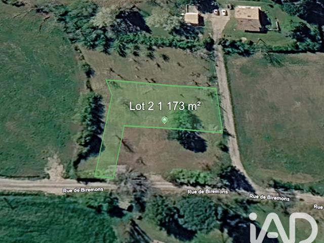 Vente Terrain 1173 m2 Casteljaloux