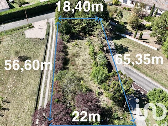 Vente Terrain 1178 m2 Campsas