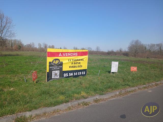 Vente Terrain 1200 m2 Saint Genès de Blaye
