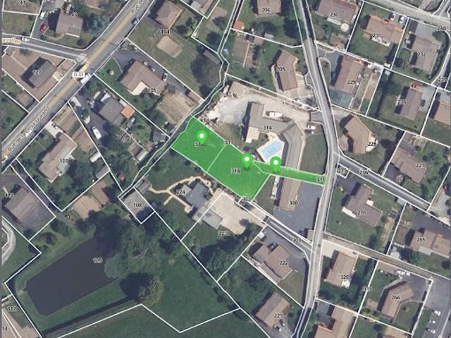 Vente Terrain constructible 1208 m2 Cerizay