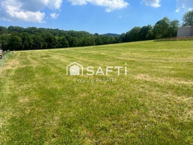 Vente Terrain 1218 m2 Nébouzat